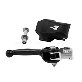 [RLEV11051BNR] Levier de Frein en Alu Forgé Incassable avec Cache RTECH HONDA 250/450 CRF 2007-2025