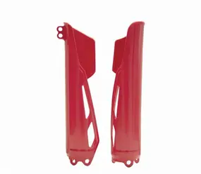 [RPSCRFRS0019] Protection Fourche RTECH HONDA 250/450 CRF 2018-2025 Rouge