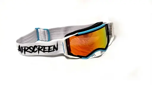 Masque AirScreen AERO 02 MX Blanc/Noir/Bleu