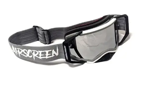 [001-018-x3] Masque AirScreen AERO 03 MX Gris/Blanc/Noir