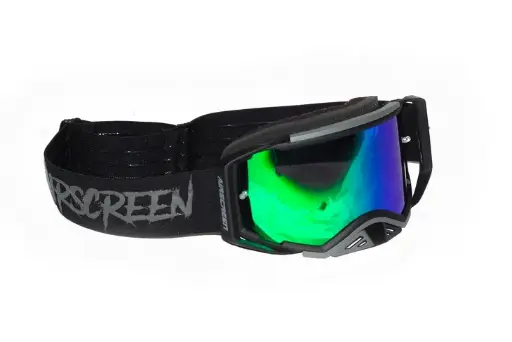 [001-018-x4] Masque AirScreen AERO 04 MX Noir/Gris