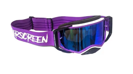 [001-018-x5] Masque AirScreen AERO 05 MX Mauve/Blanc/Noir