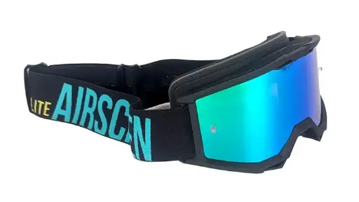 [001-027-IR2] Masque AirScreen LITE 01 MX Noir/Turquoise