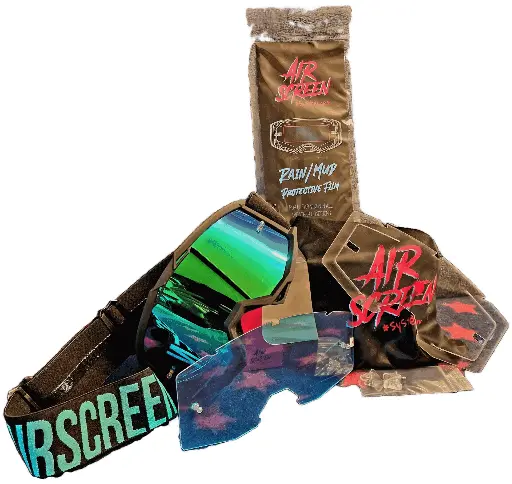 Pack airscreen LITE MX+EX+FILMS HYDROPHOBE
