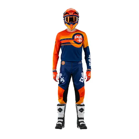 Tenue PULL-IN Kid Race Orange/Bleu 2023